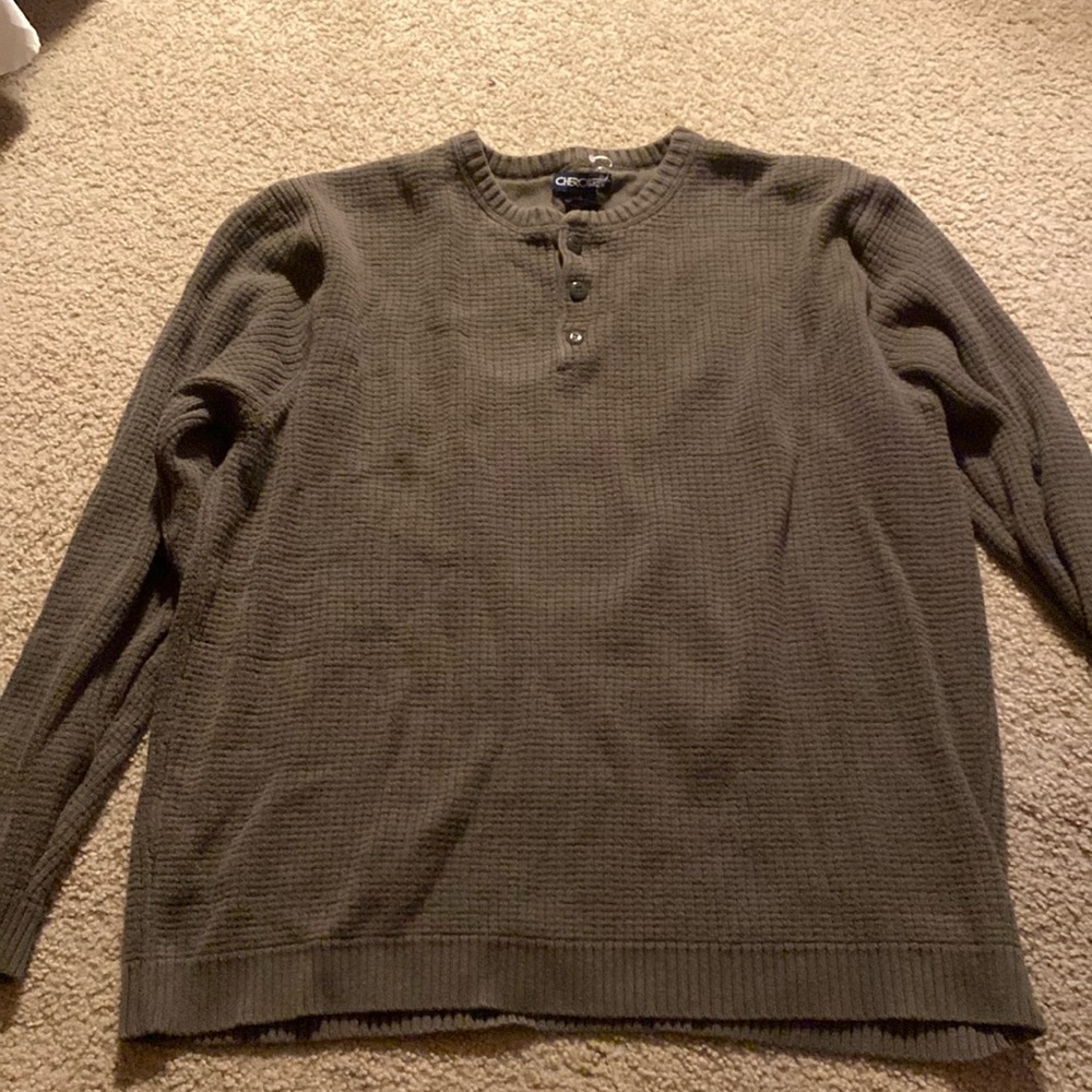 Green sweater